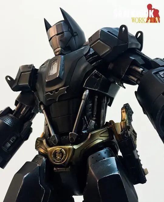 模玩控:蝙蝠战甲形态钢铁侠mark35|托尼·史塔克|蝙