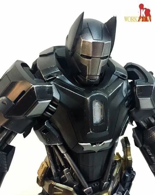 模玩控蝙蝠战甲形态钢铁侠mark35