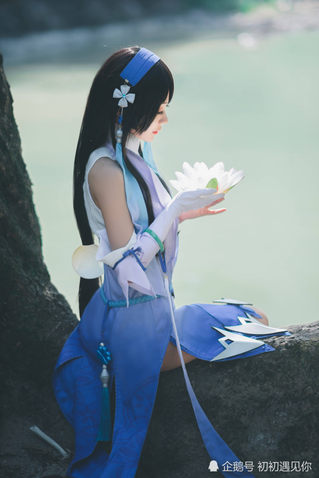 萌妹子真人cosplay西施,微妙微翘,天生丽质 最有价值之物,给最珍贵之