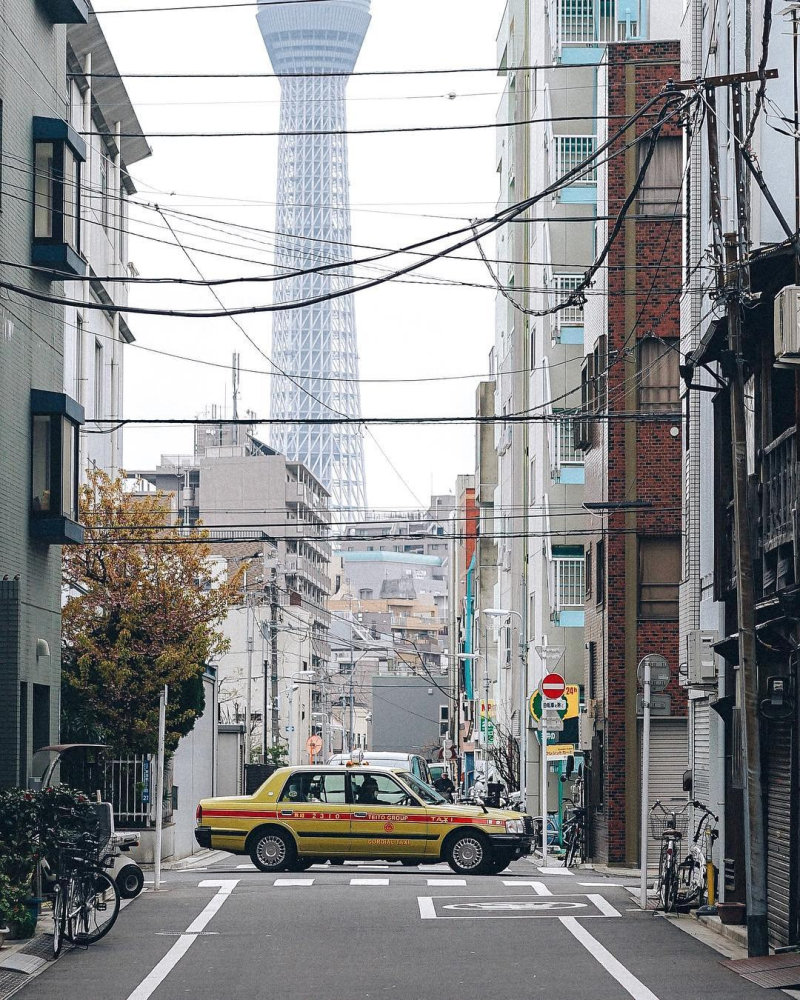 背景图‖想在日本的街头走一走