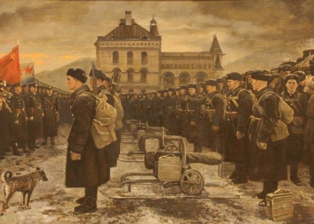 卫国战争历程如何8张油画苏联艺术家告诉你