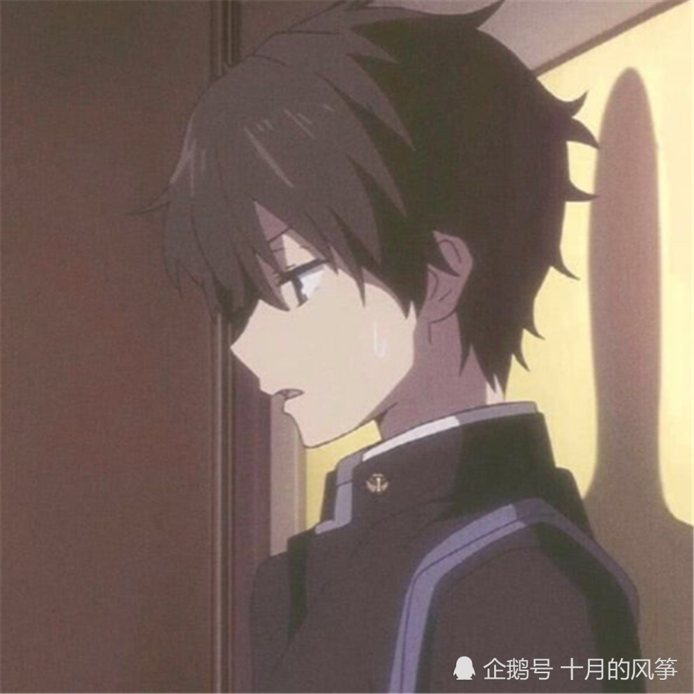 清新·校园风·动漫情头,一左一右"贼幸福",情敌看到"