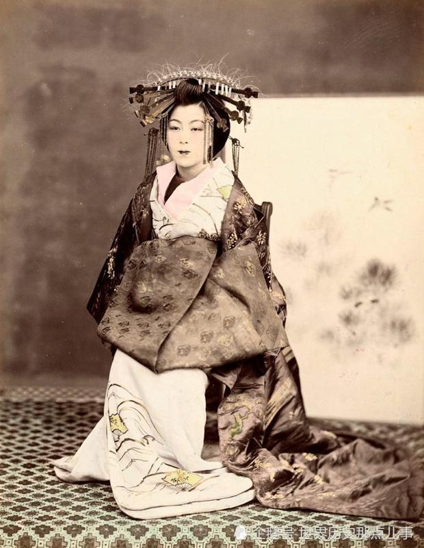 10张罕见老照片:19世纪,日本的男人,女人和孩子,还有武士和艺妓