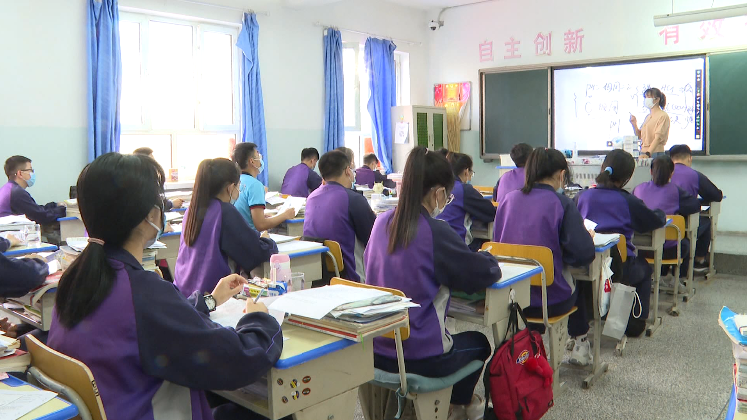 高考在即九师龙珍高级中学师生这样做