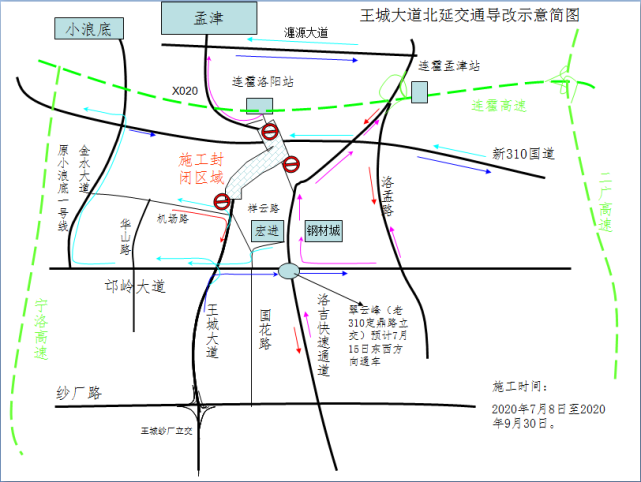 洛阳|连霍高速|机场路|310国道|王城大道