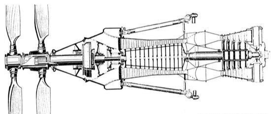4台nk-12涡桨发动机