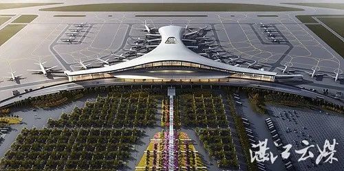 粤西国际机场最新航拍,明年全面建成