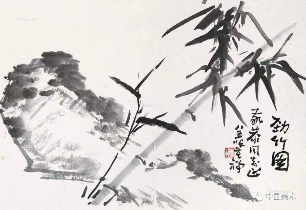 李苦禅写兰竹:铁骨铮铮,万丈豪情!
