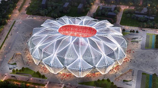 许家印构思的恒大足球场设计方案获全票通过，总投资120亿