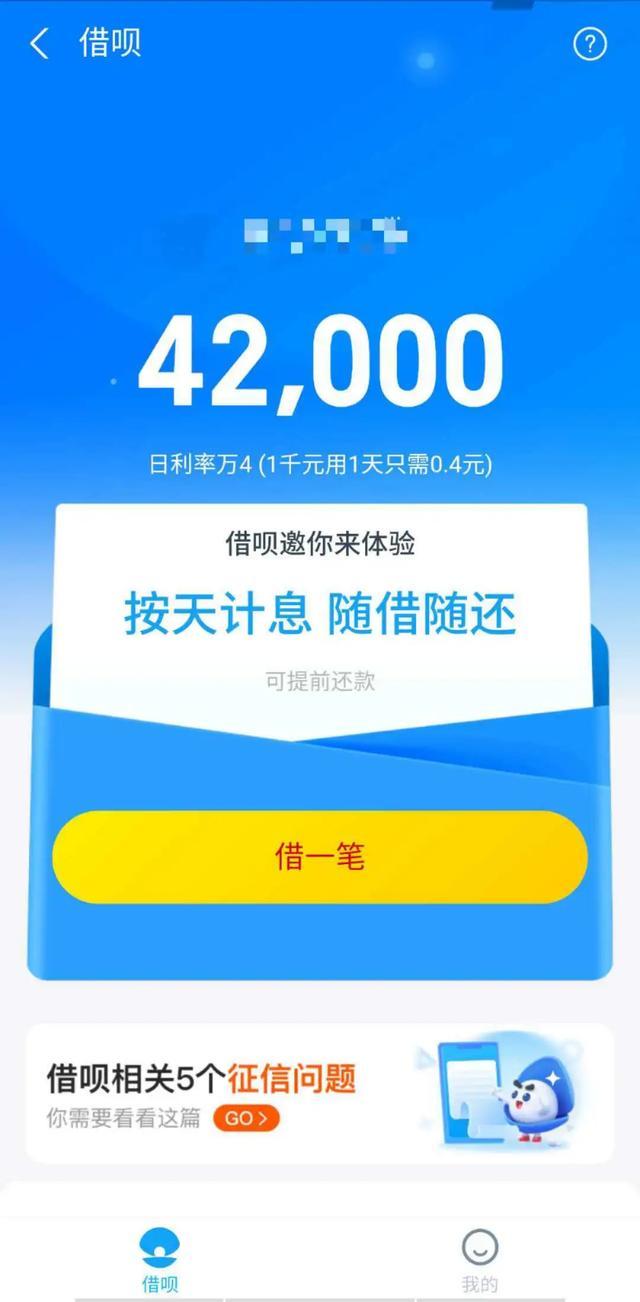 借呗提了1.5万,又有钱花了