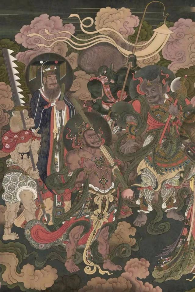尚泰安 法海寺壁画作品临摹展