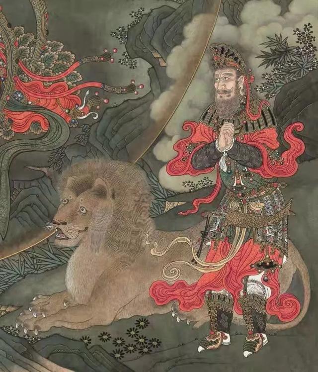 尚泰安法海寺壁画作品临摹展