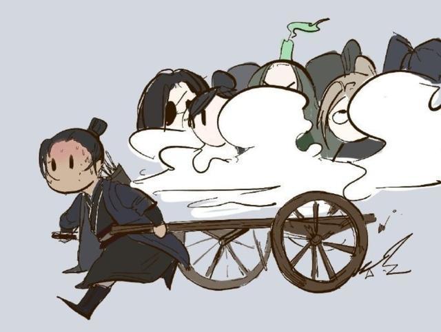 《天官赐福》风信拉车逐渐地狱难度,花城为何露出这副表情?