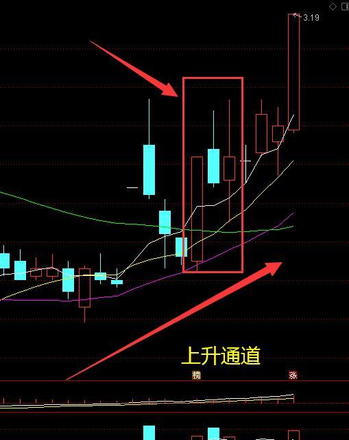 两阳夹一阴(上涨中继形态),具体形态有什么特珍?