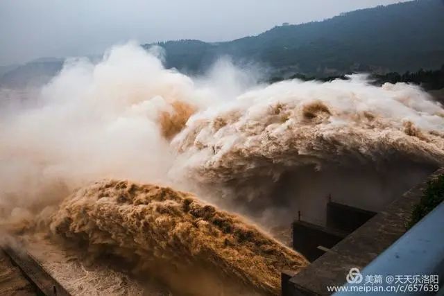 黄河之水天上来!每年最壮观场景,洛阳小浪底大坝调沙