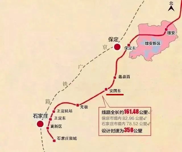 京雄高铁雄安段年内将实现通车,雄忻和石雄两条高铁线路也分别进入