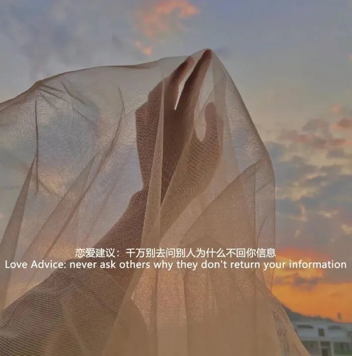 朋友圈封面/抖音热门文案情话朋友圈背景封面,穷极一生,钟爱一人