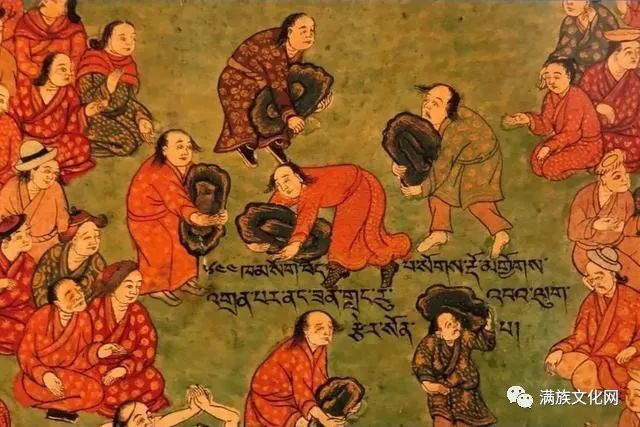 创作于大清时候的布达拉宫壁画