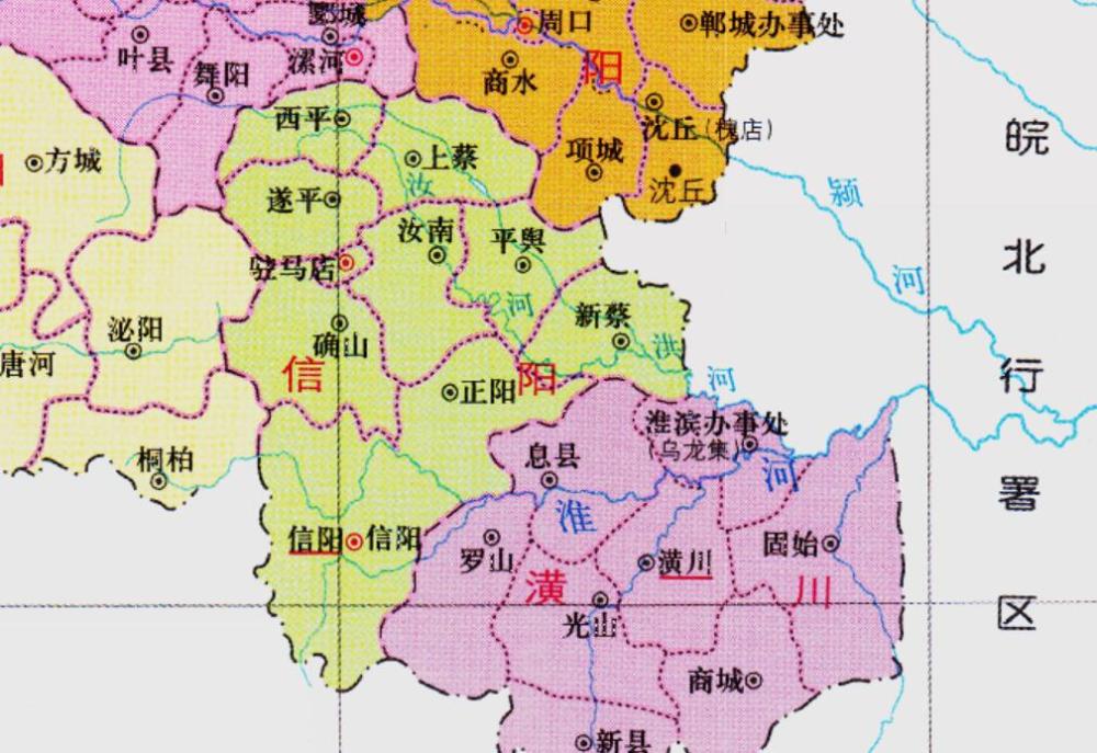 南阳市的区划调整,1965年,泌阳县为何被划入了驻马店?
