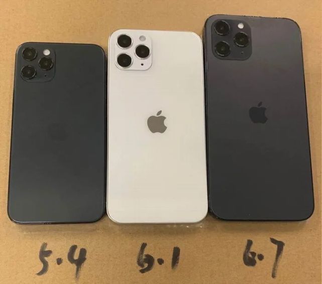 5.4英寸iphone 12模型对比:苹果小屏要强势崛起?