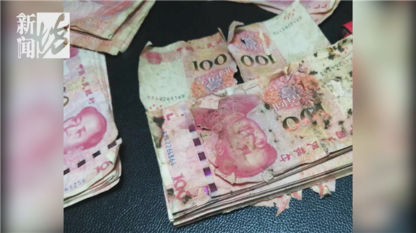钞票藏在厕所间,10万元霉掉一半,事主到底在想啥?