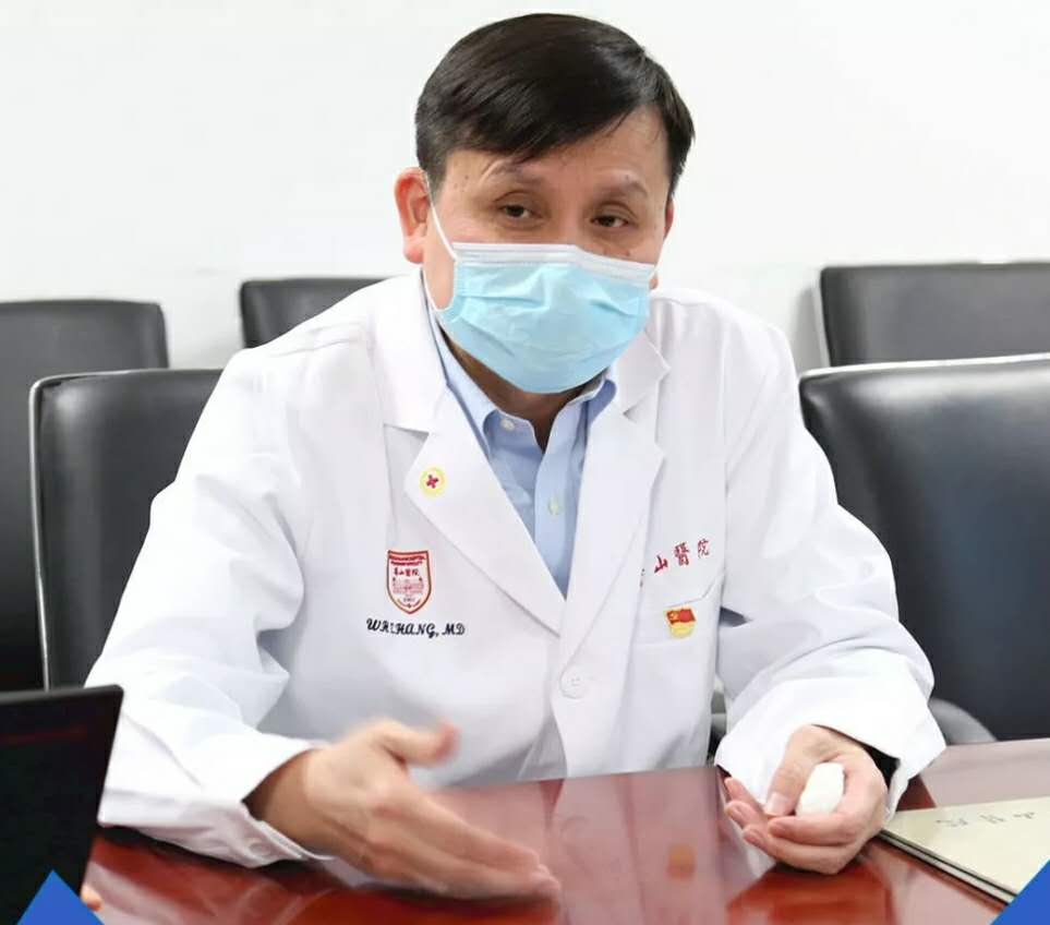 医院感染科主任张文宏教授说 对于人体,最有效的药物是人的免疫力