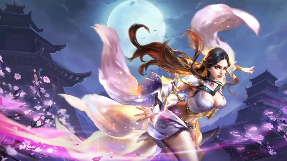 紫霞仙子——露娜