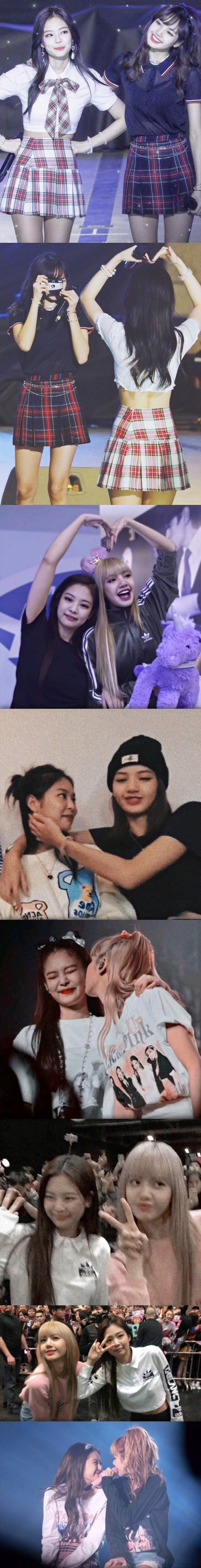 jennie×lisa cp粉嗑糖吗?甜掉牙的那种