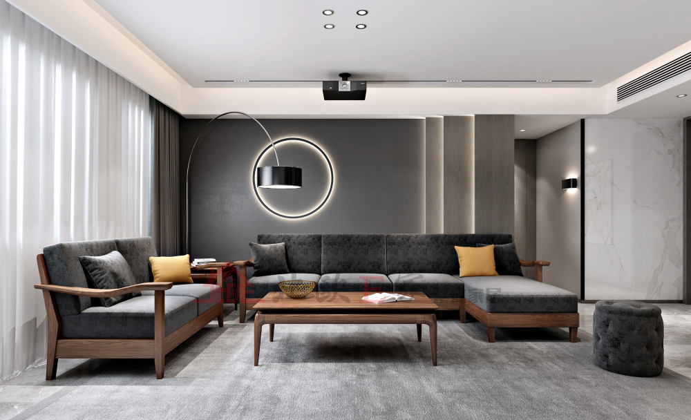 北欧e家2069系列黑胡桃家具,赋予空间更高的生活格调!
