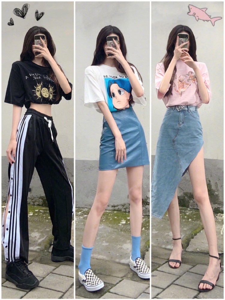 不潮不出街,高个子女生炸街搭配!凹出无敌大长腿