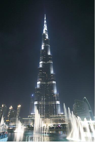 838米 世界最高建筑 迪拜哈里发塔之夜 《品之道》文集连载之十九