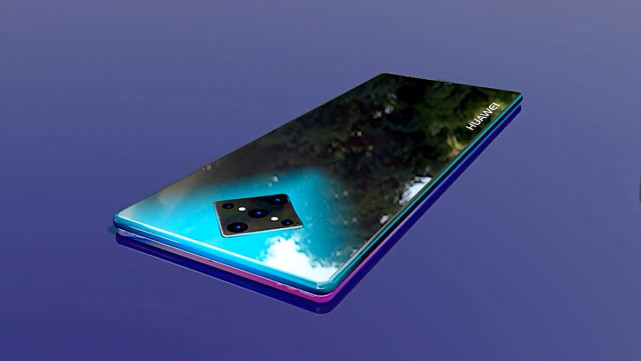 华为mate40pro概念图:浴霸十字5镜头 真全屏,拒绝瀑布