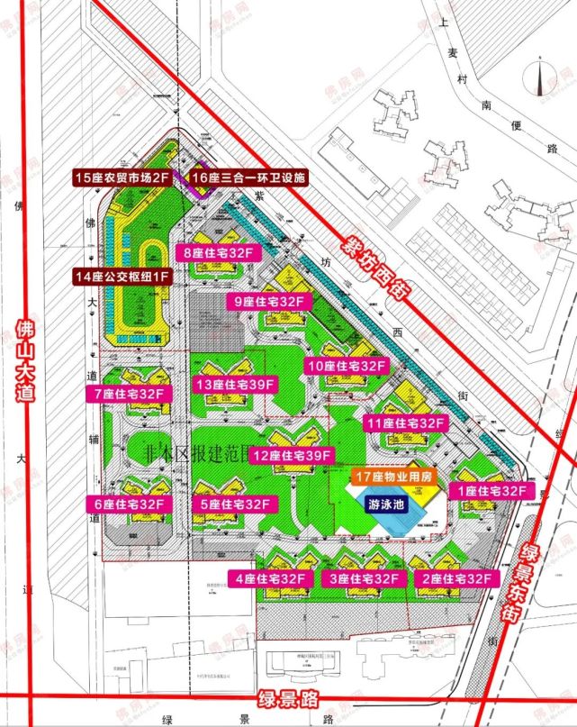 龙光车城项目规划出炉:将建13栋住宅,公交枢纽,农贸市场也陆续到来