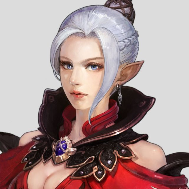 古风游戏人物插画原画