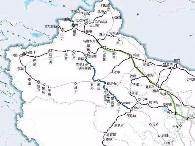 六,格尔木至库尔勒铁路青海段(格库铁路青海段)
