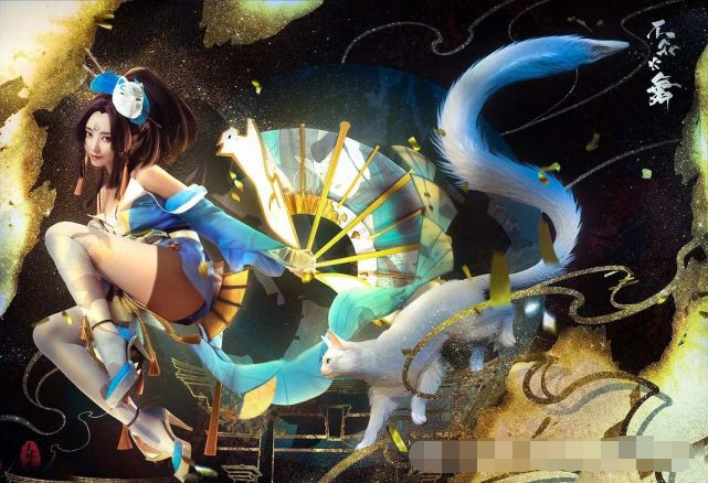 如果将她放在二次元圈中,仍然很容易将她从中挑选出来.