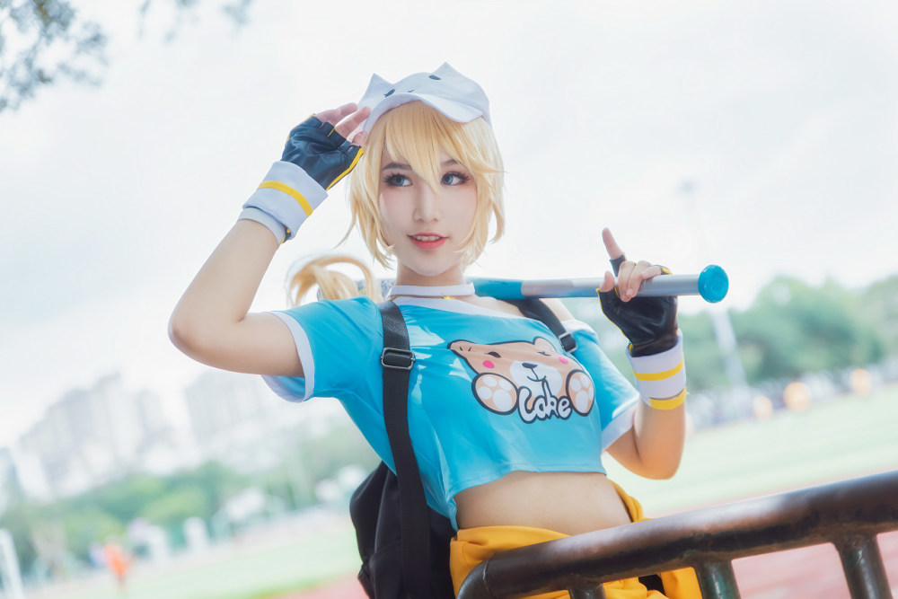 王者荣耀花木兰青春决赛季cosplay
