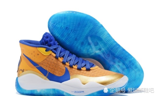 杜兰特 kd 12"金州勇士"主题配色 开箱
