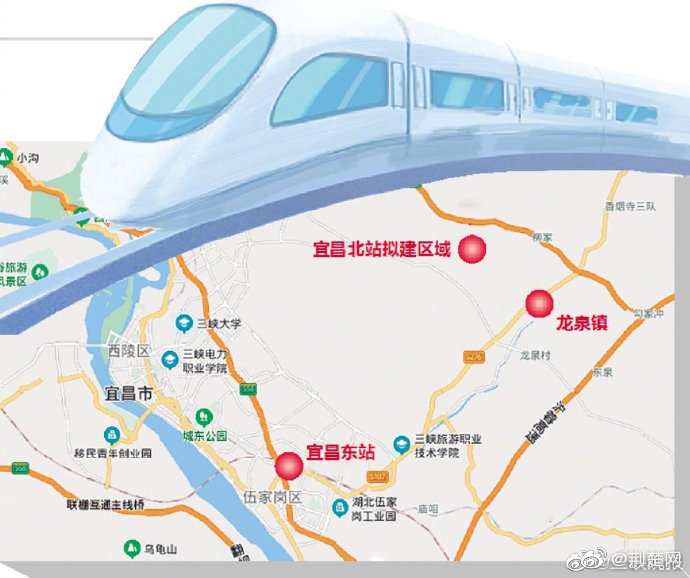 湖北宜昌将新建两座高铁站 其中宜昌北站规模扩大5倍