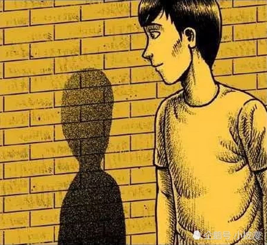 无声漫画:配合演出的影子,看起来真的很诡异