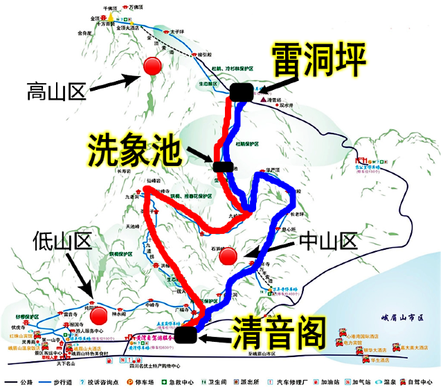 朝圣四川峨眉山,秀美灵动,修长如峨眉的普贤菩萨道场