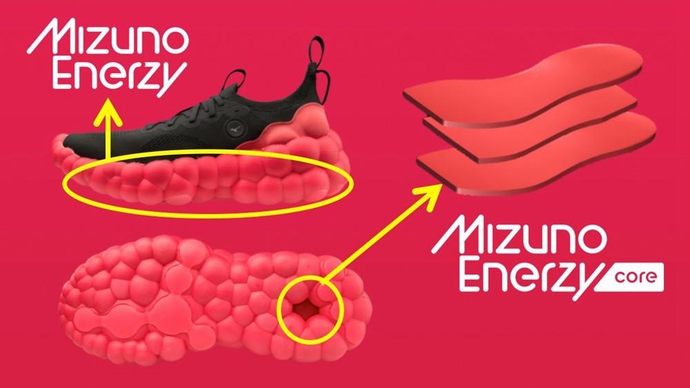 美津浓推出全新概念慢跑鞋“THEMIZUNOENERZY”