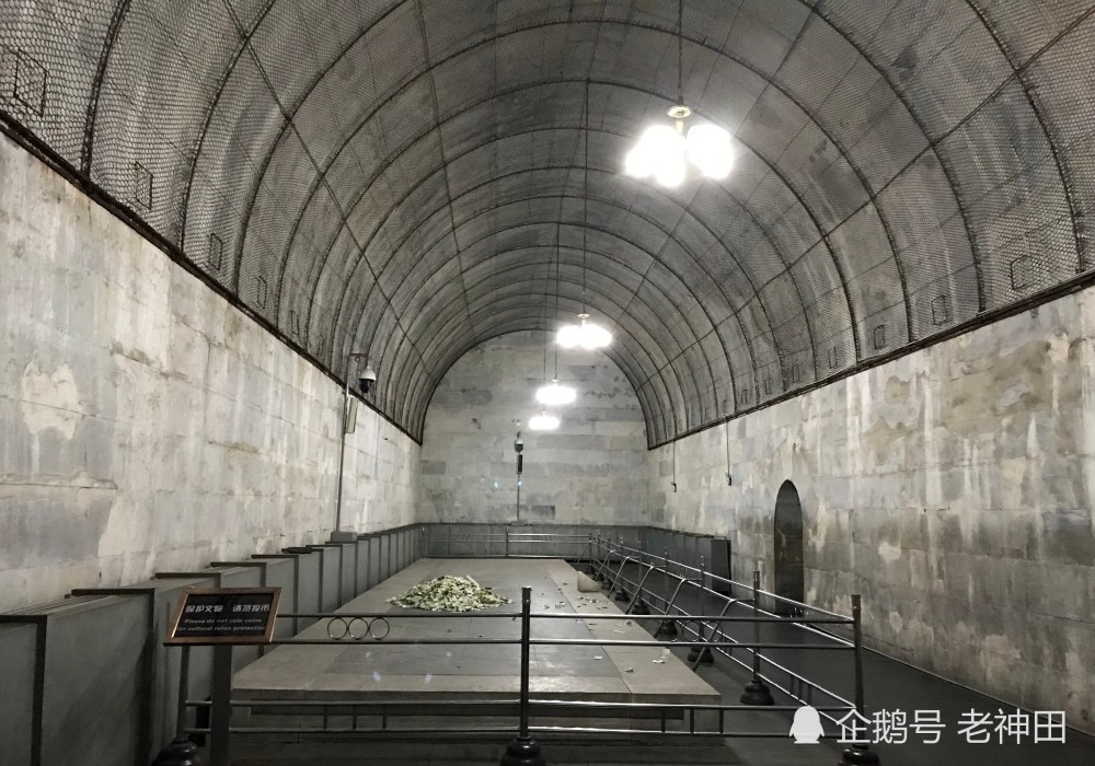 北京明十三陵定陵博物馆地下27米地宫系列