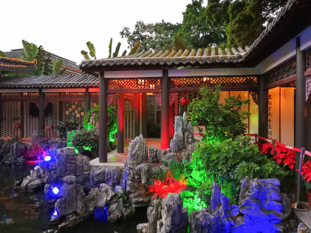 荔湾湖荔园岭南园林风