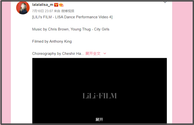 blackpink智秀成"宠粉狂魔",频繁发布中文动态,与lisa