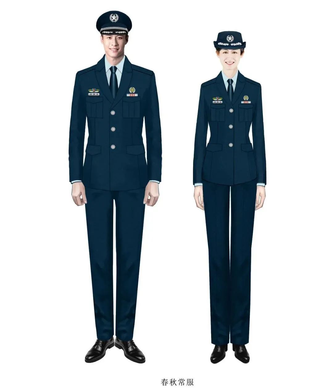 【军队文职】速看!新时代军队文职人员标志服饰,你想拥有吗?