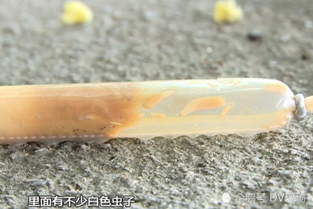 广州：网购的鳕鱼鱼肠保质期未过竟然有多条白色虫子在蠕动