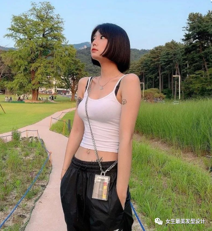 超有型的夏天热辣短发