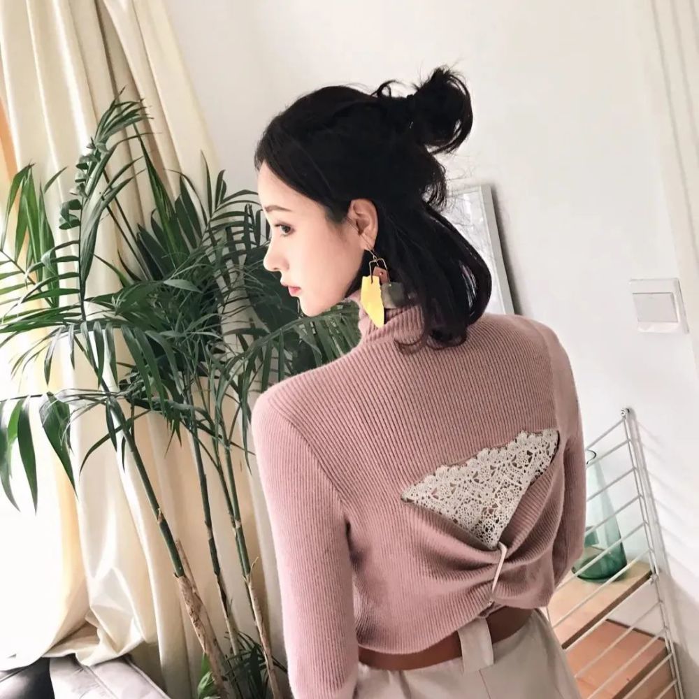 女生头像丨个性侧面背影女生头像