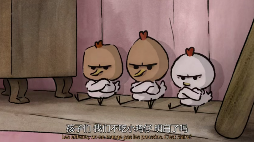 萌出血!张东升和三只小鸡的故事